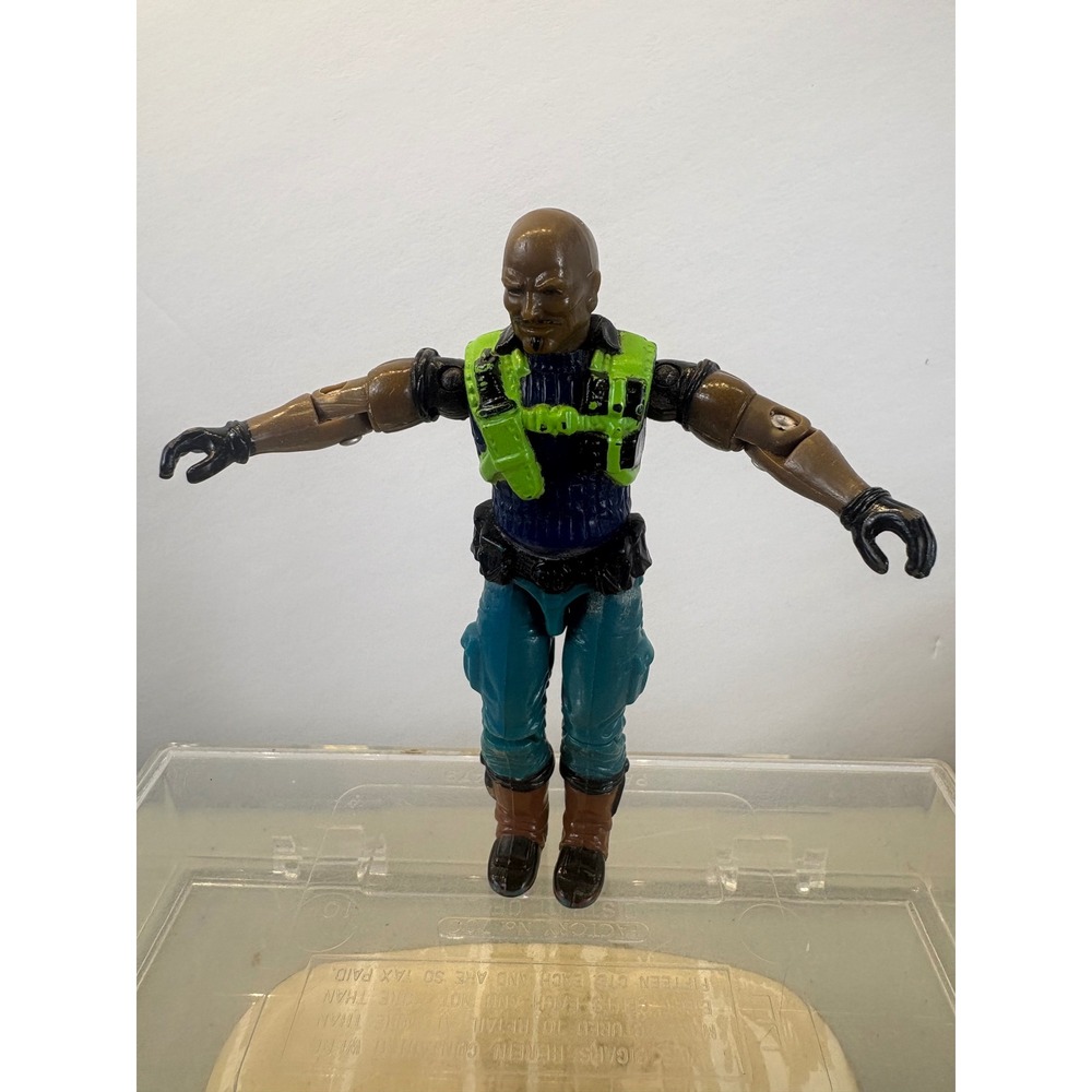1993 GI Joe Roadblock v5 Battle Corps Action Figure Hasbro Vintage Toy Tiht